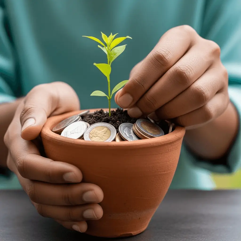 "Growing a money tree" is a strong visual metaphor. It symbolizes hope and growth, which is very motivating for beginners.